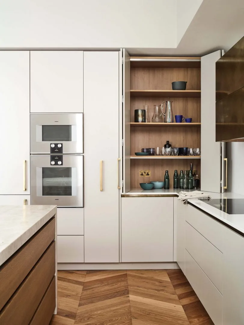 High Storage U Shape U Shaped Kitchen Design Ideas