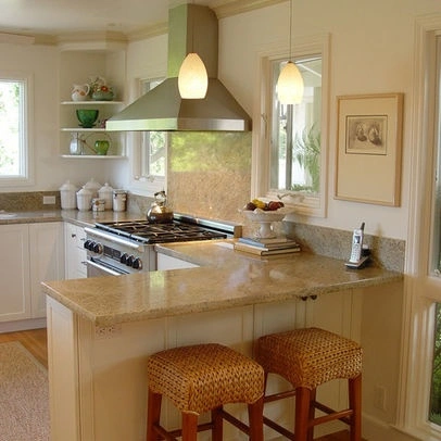 L Shaped Kitchens, Breakfast Bar Peninsula Extension