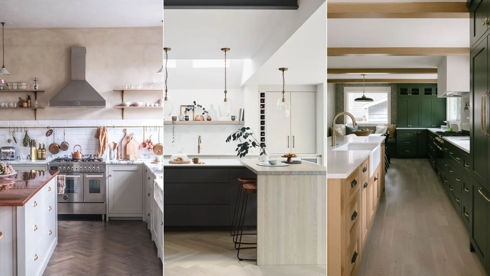 L Shaped Kitchens, Clearances and Walkways