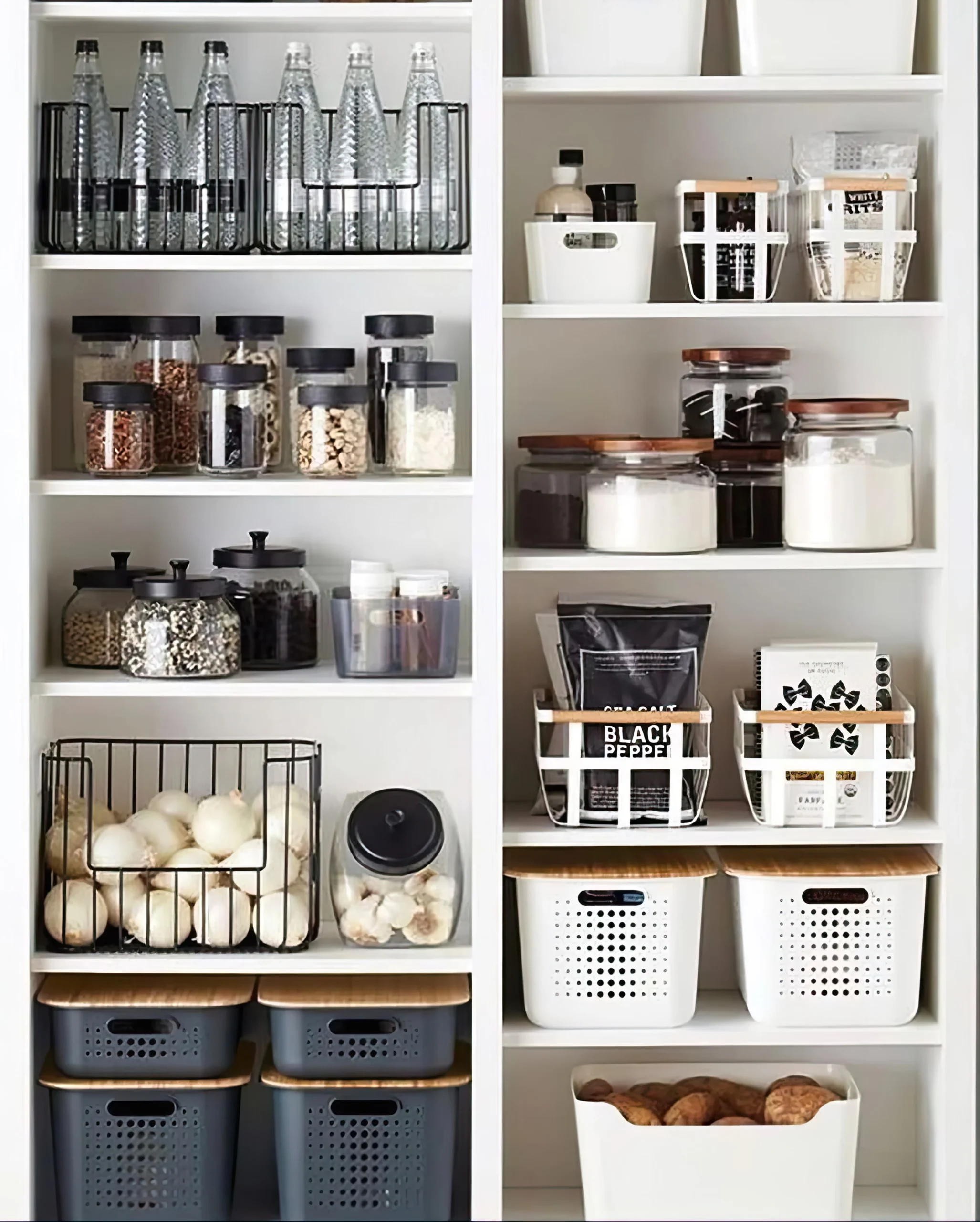 Storage Organisation Hacks for Straight Kitchens