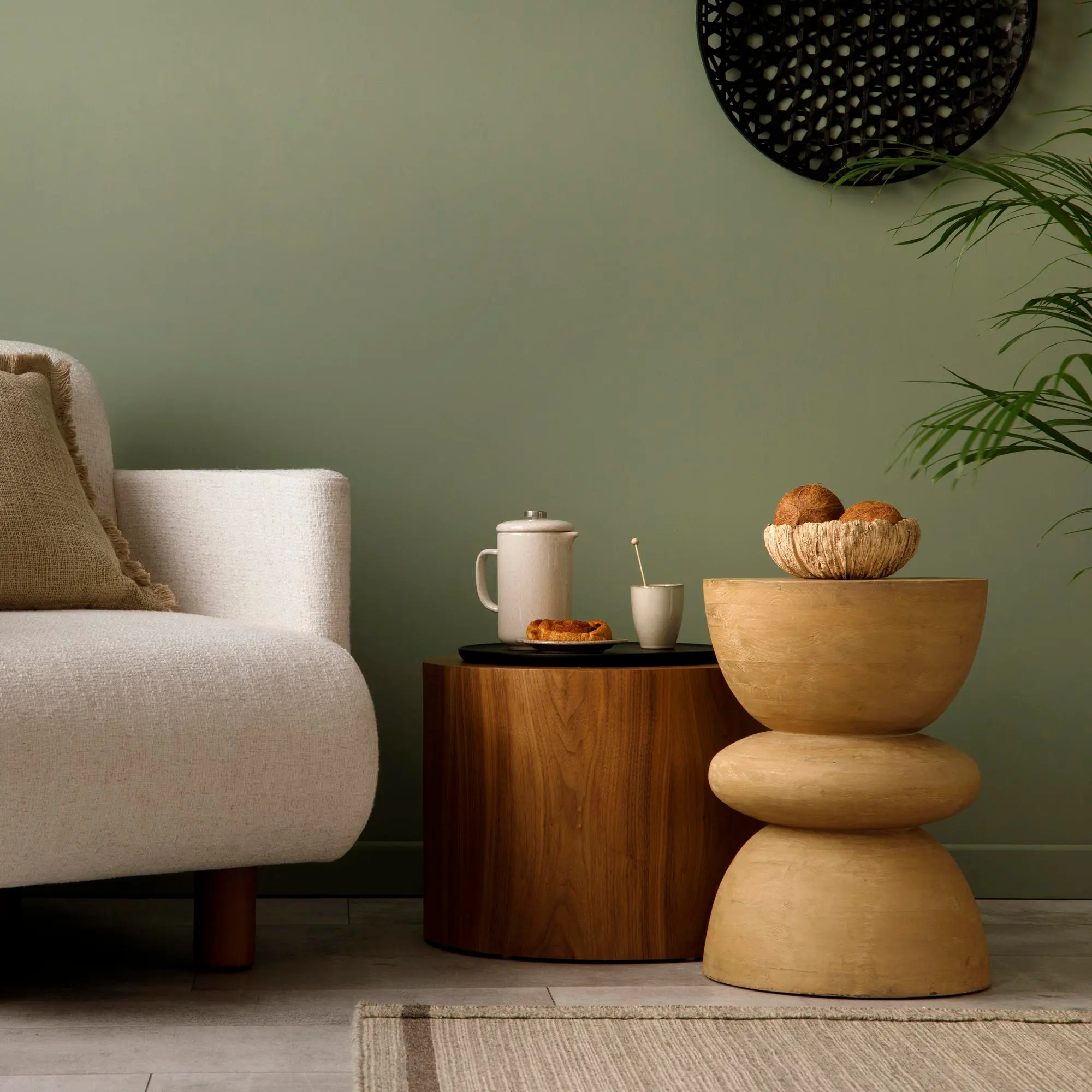 Olive Green, Living Room Color Ideas