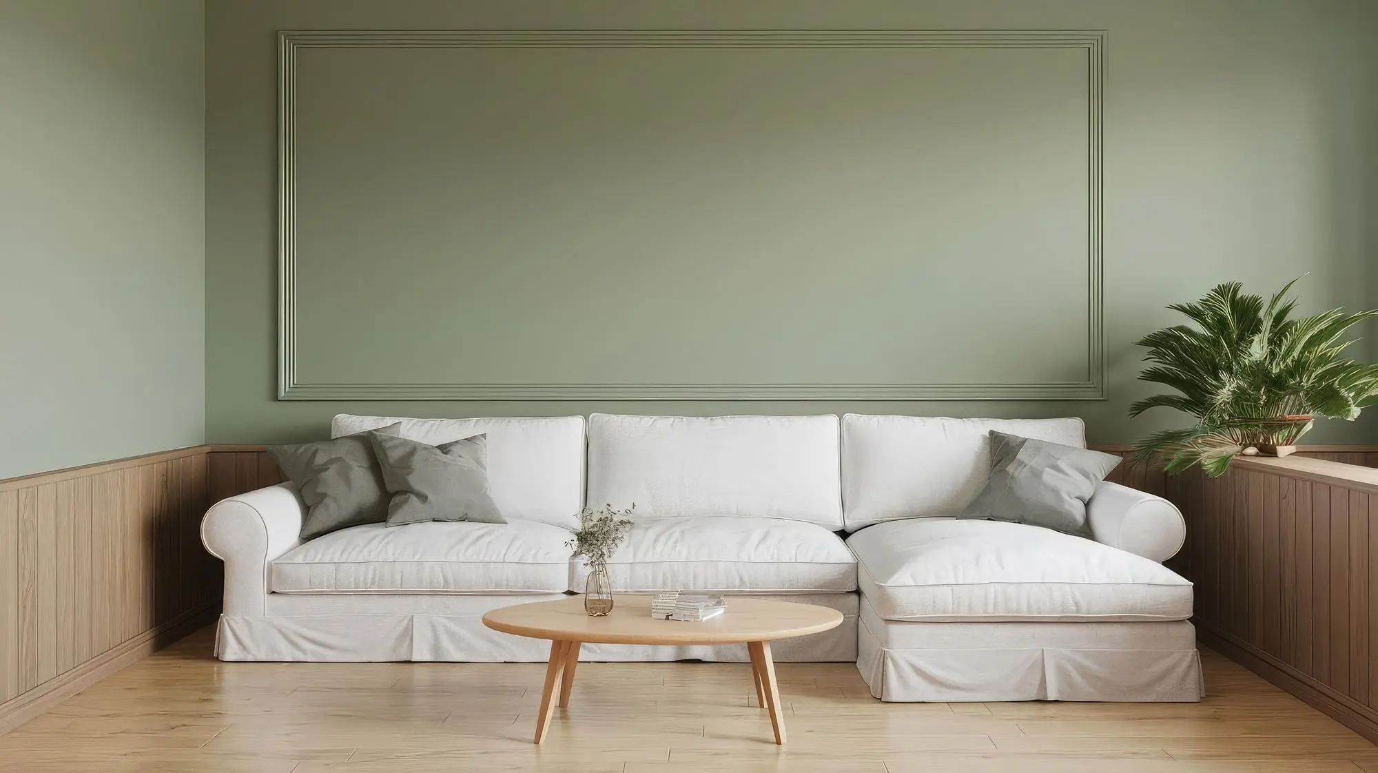 Sage Green, Living Room Color Ideas