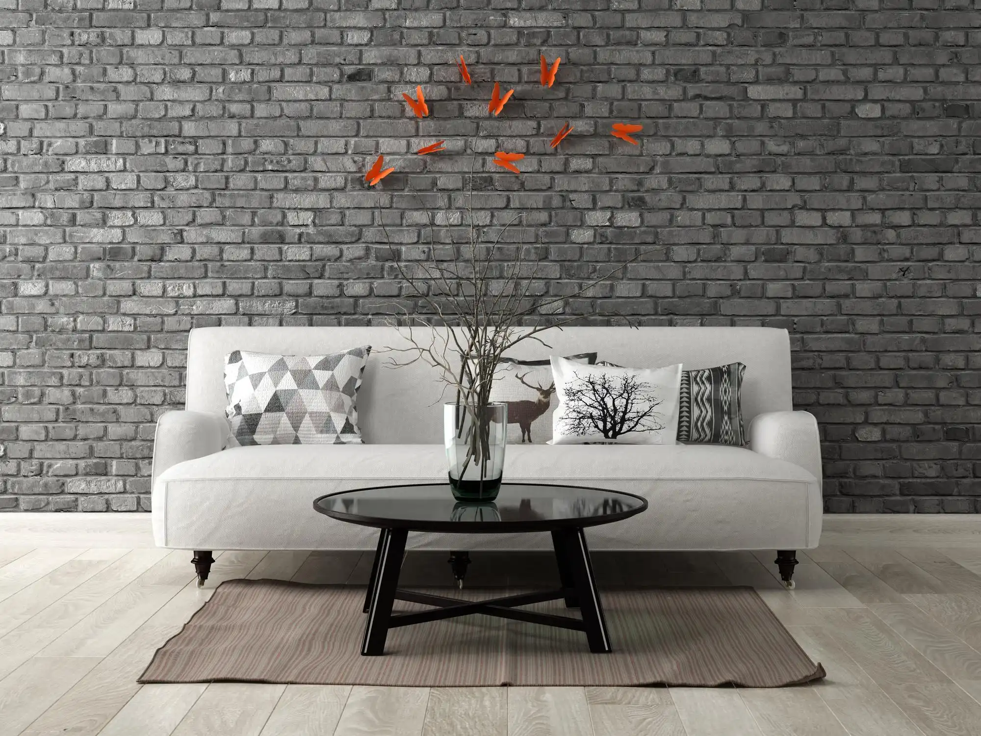 Bite Sized Pops of Color, Gray Living Room Ideas Bite Sized Pops of Color, Gray Living Room Ideas