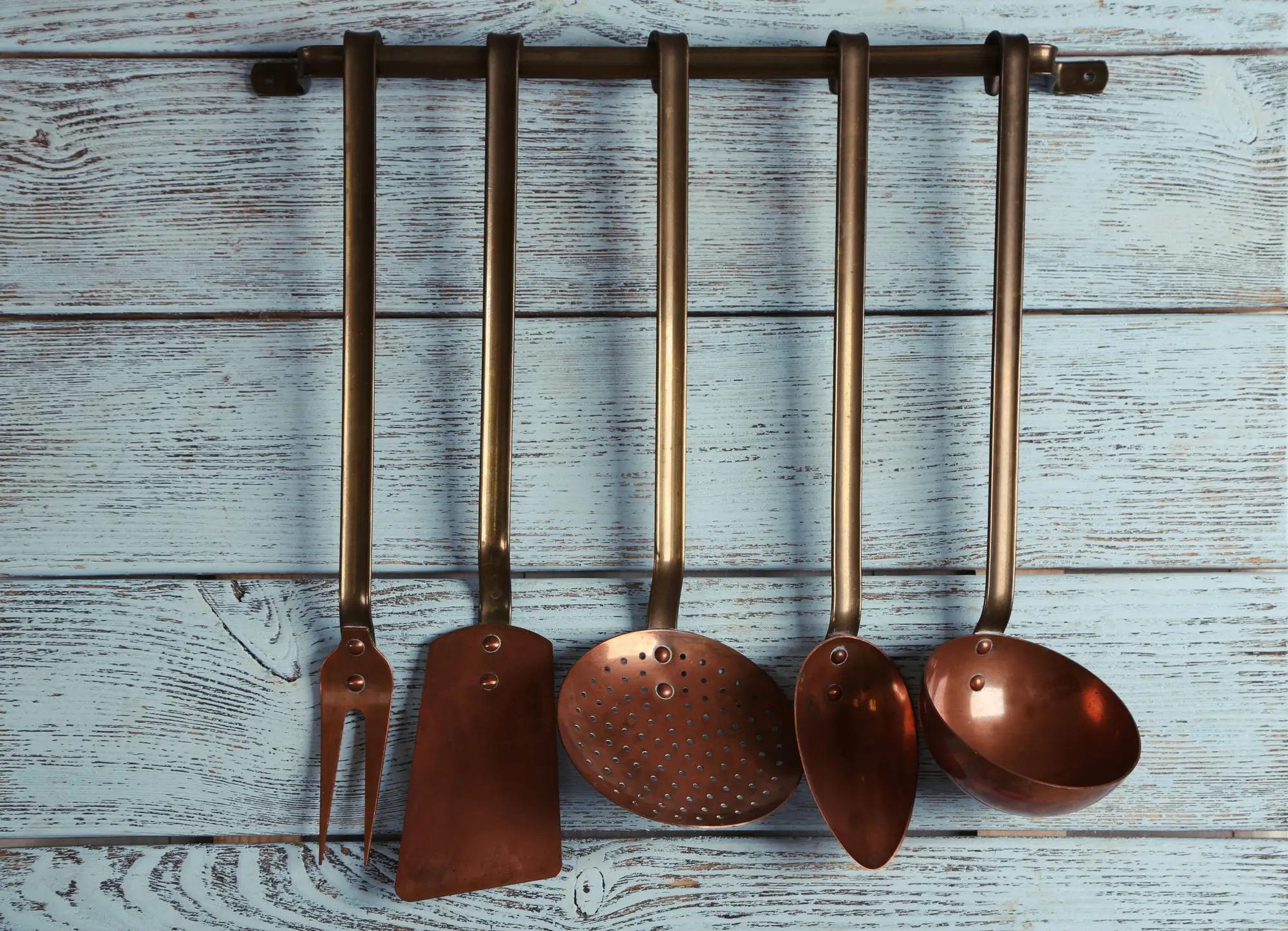 Juego de espátula colgante y utensilios de cocina