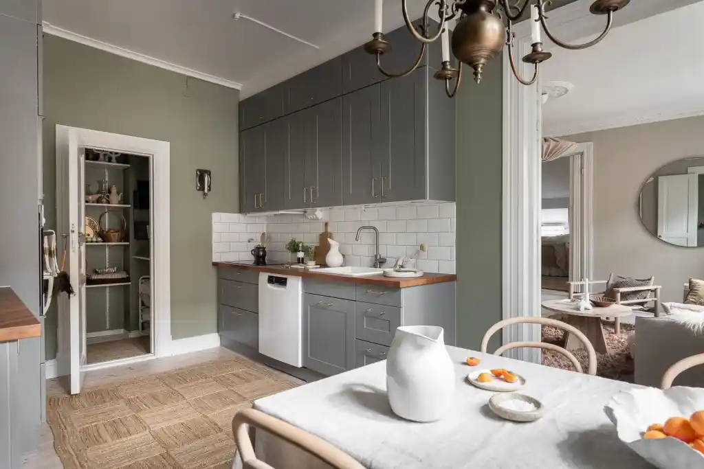 Sage Green Wall Color, The Best Wall Color for Grey Kitchens Sage Green Wall Color, The Best Wall Color for Grey Kitchens