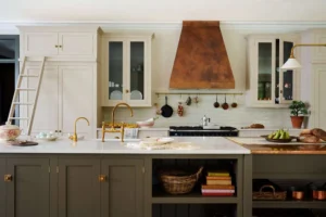 Two Tone Pantry or Tall Cabinets, Two tone Kitchen Cabinets