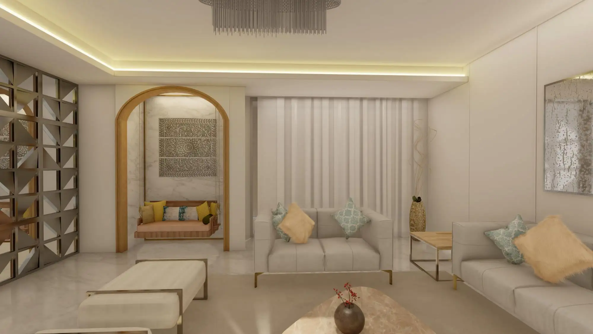 Ambient Lighting, Living Room Lighting Ideas