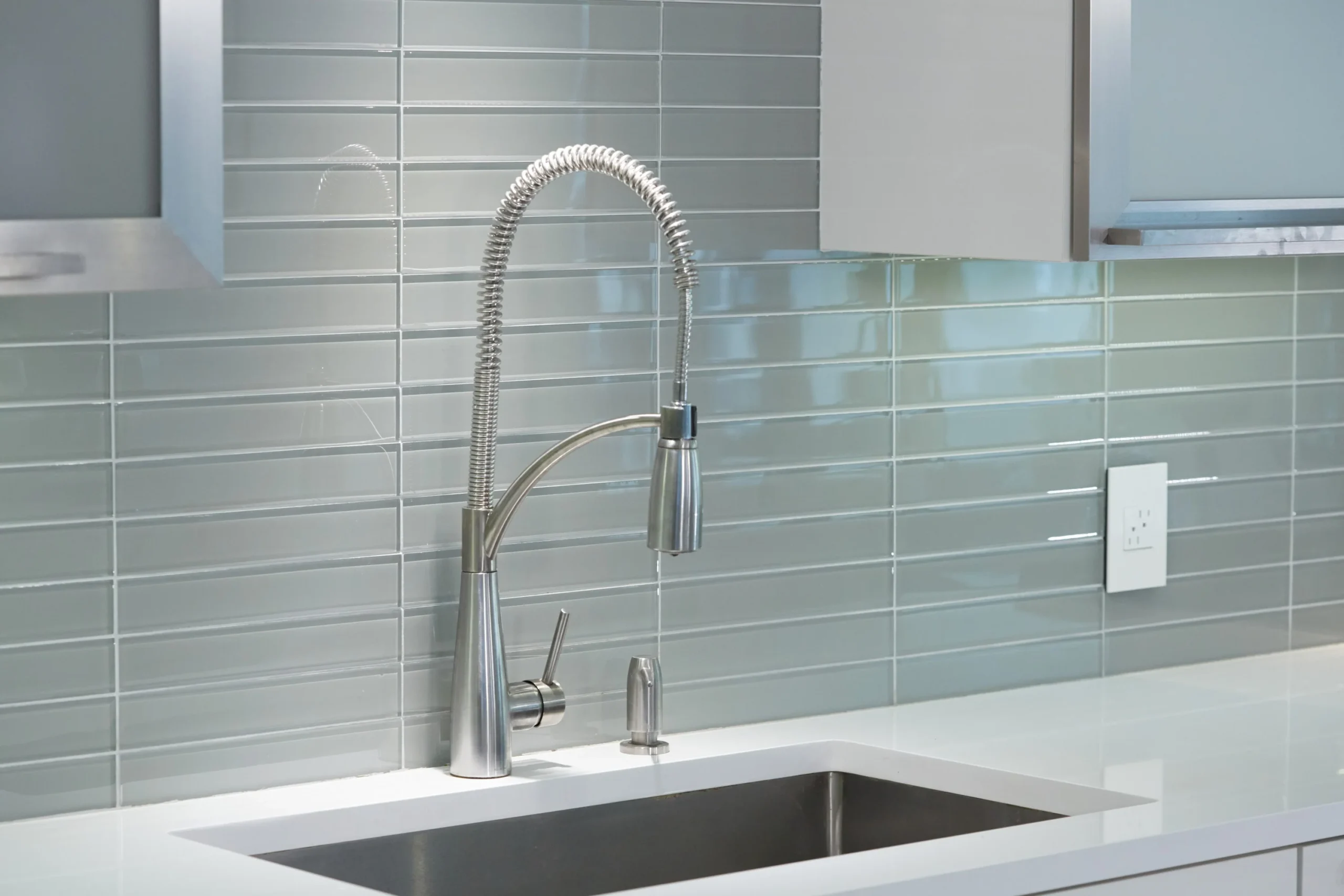Glass Tile, Kitchen Backsplash Materials