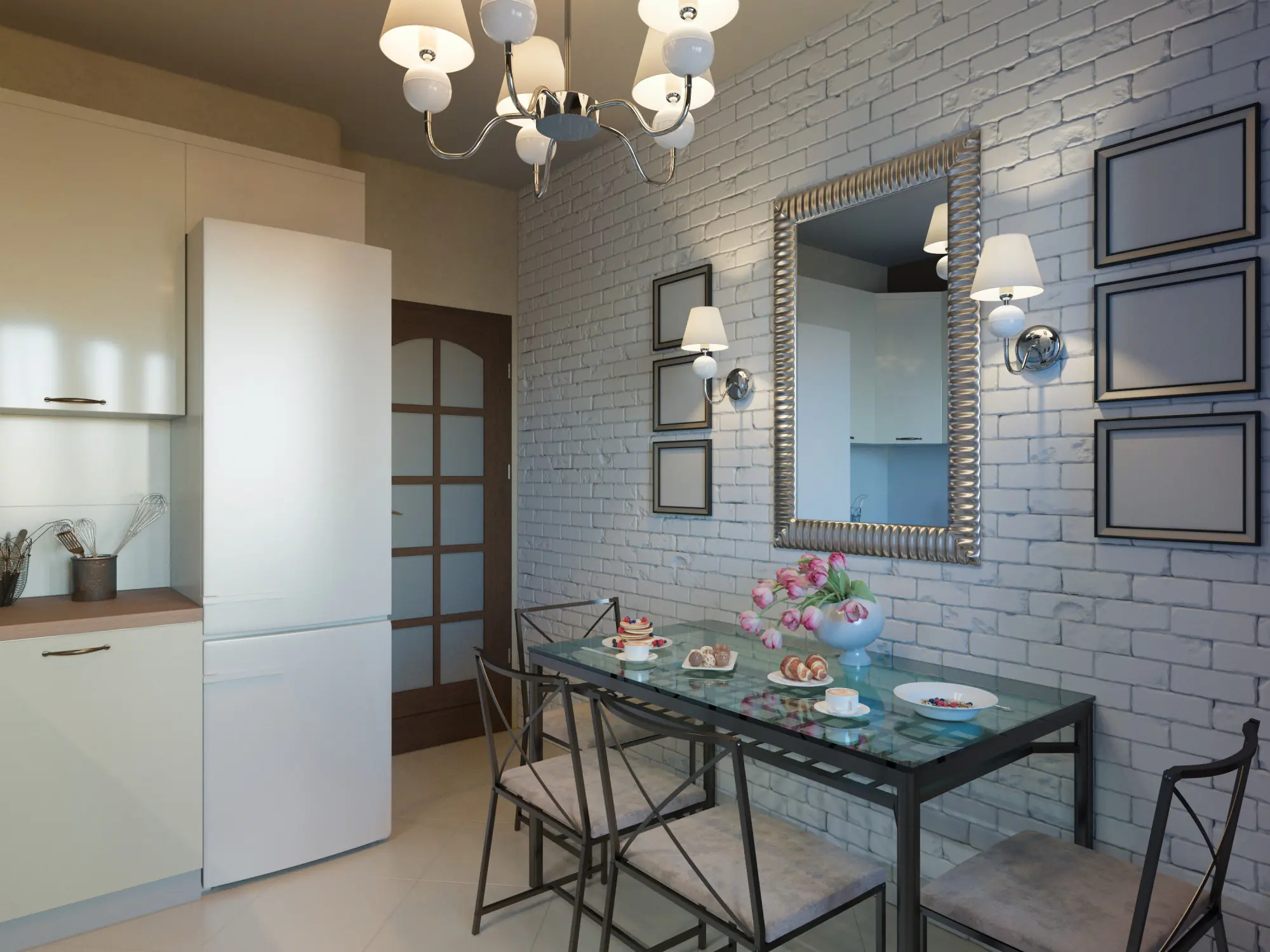 Mirrors for Small Kitchens, Kitchen Wall Decor Ideas