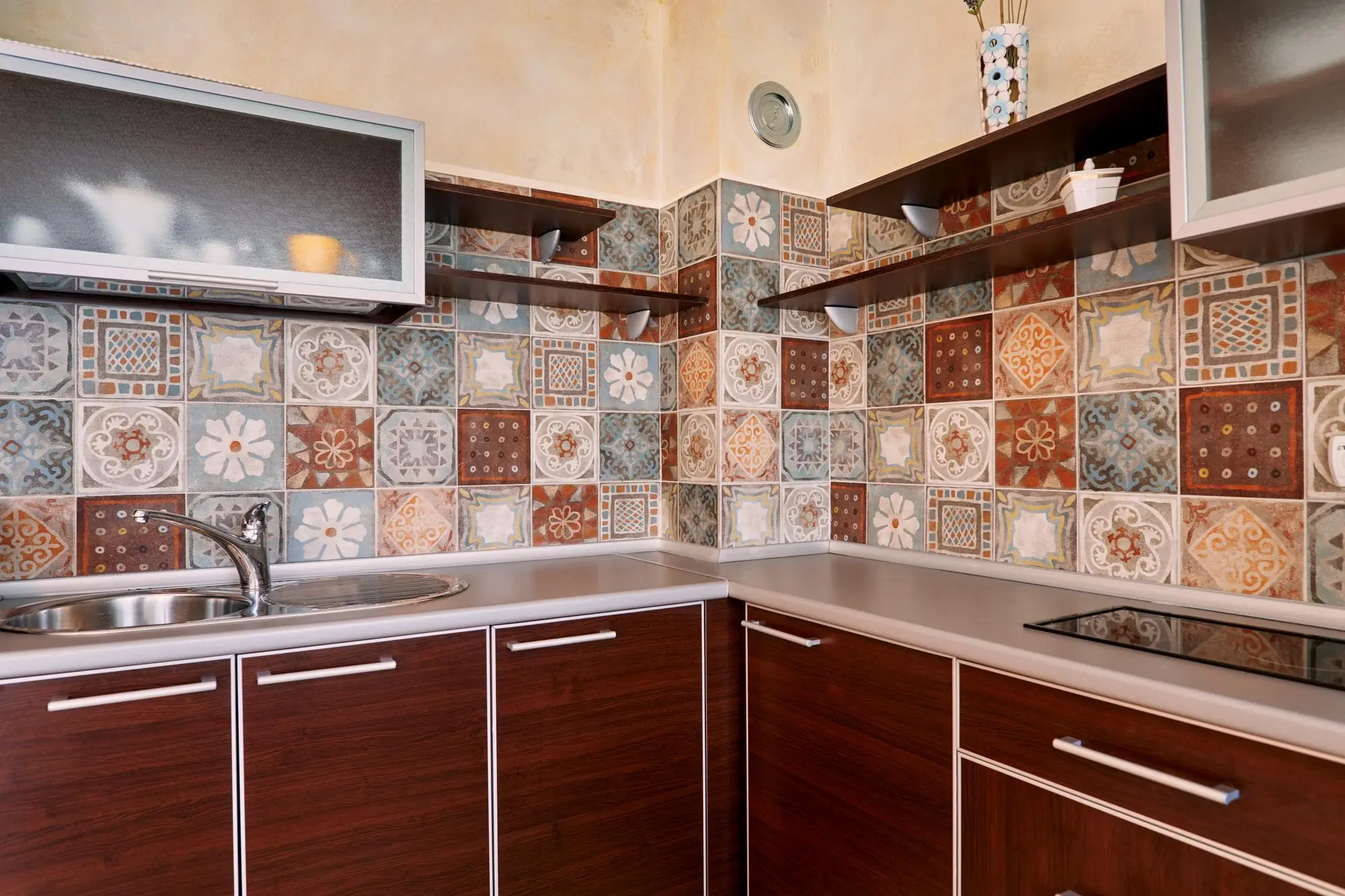 Tile or Backsplash Accent Wall, Kitchen Wall Decor Ideas
